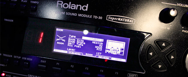 Roland-TD30-environment-drum-effects