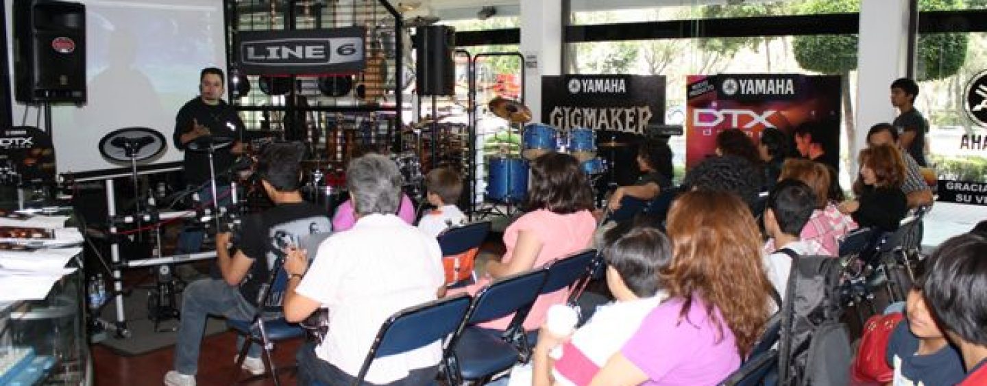 Yamaha México organiza demostración de batería
