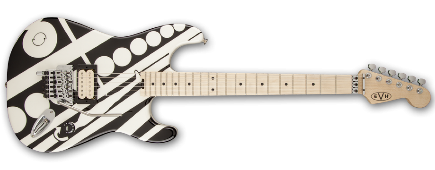 Nueva guitarra EVH modelo Circles de la serie Stripe