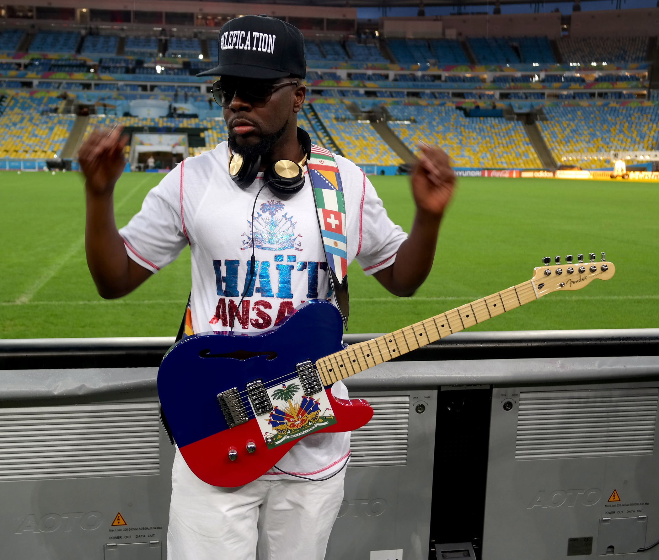 Fender Wyclef Jean World Cup Telecaster