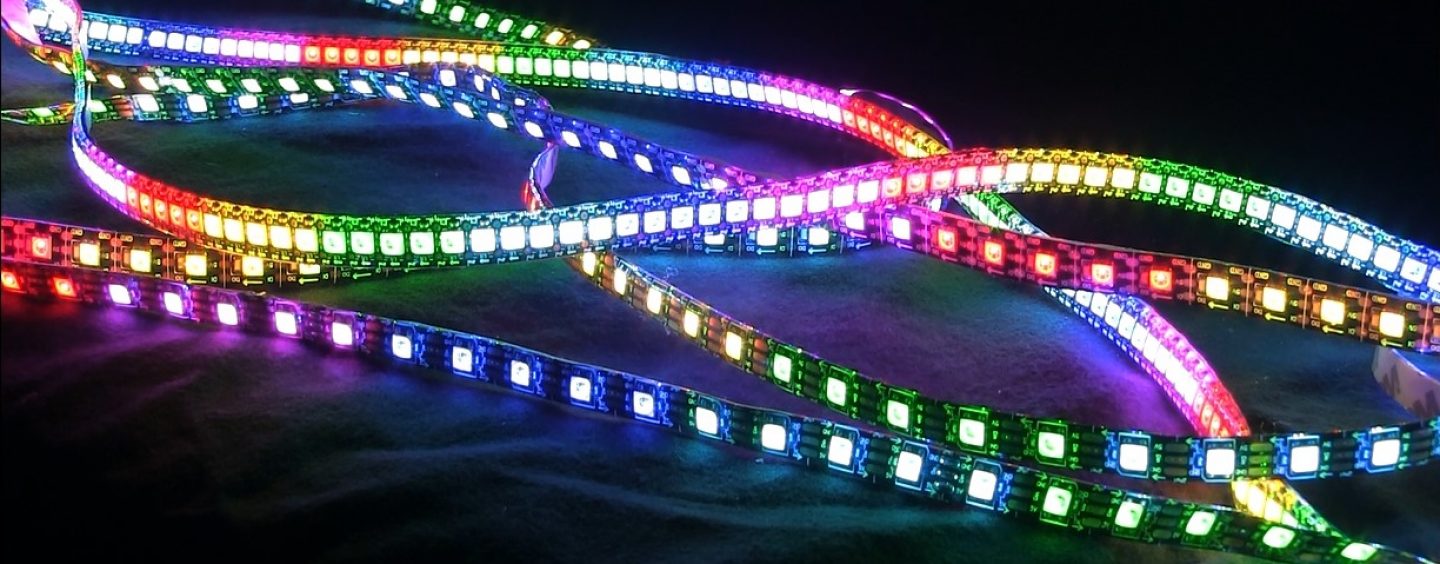 Scenex Lighting de GLP Inc., amplía sus cintas de pixeles LED