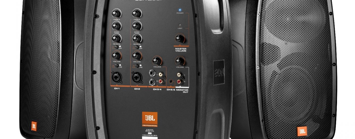 JBL Professional presenta el nuevo sistema PA portátil EON 206P