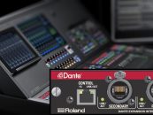 Roland se asocia con Audinate para ofrecer Dante con la nueva consola M-5000