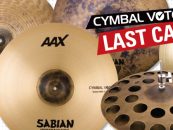 Cymbal Vote de SABIAN termina con un último llamado