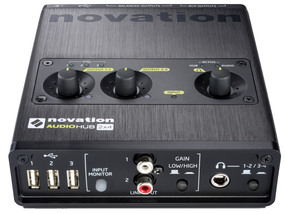 novation-audiohub-2×4-audio-interface-review