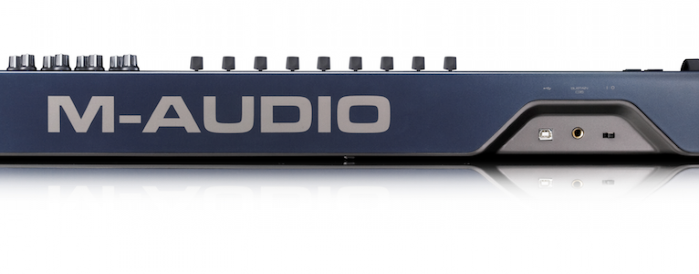 Ya se encuentran disponibles los teclados de la nueva serie Oxygen de M-Audio