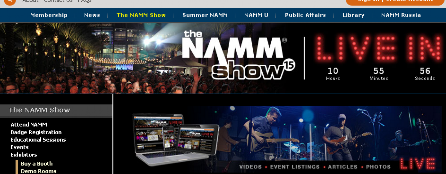 NAMM Show inicia hoy