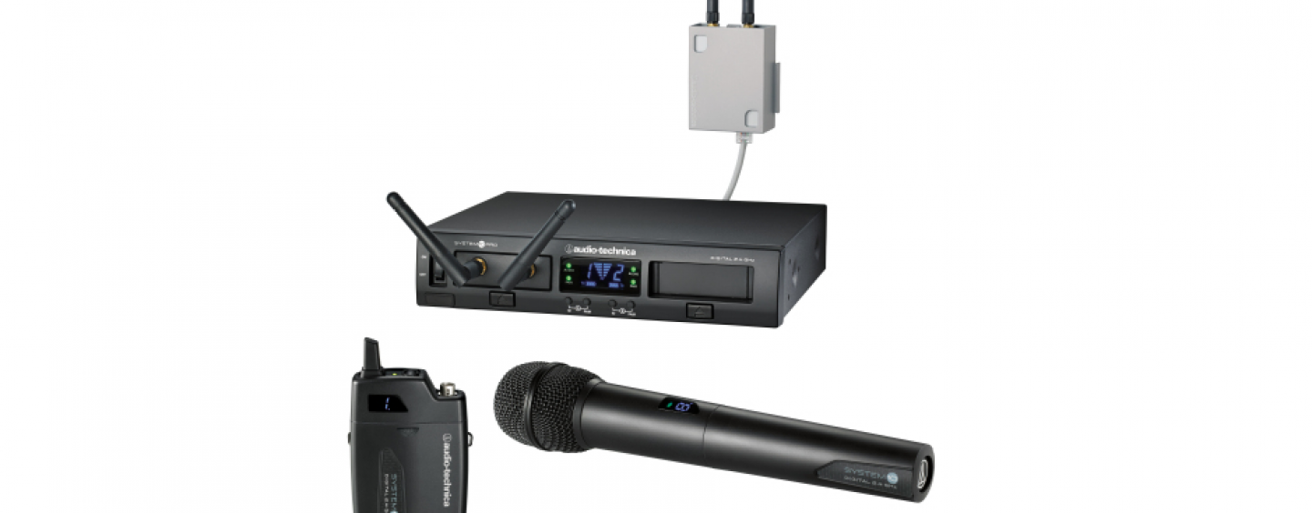 System 10 PRO el nuevo sistema inalámbrico digital para montaje en bastidor de Audio-Technica