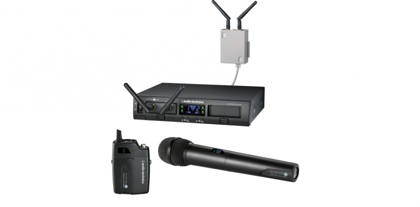 System 10 PRO el nuevo sistema inalámbrico digital para montaje en bastidor de Audio-Technica