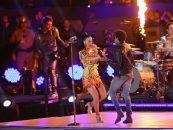 Katy Perry estuvo respaldada por MA Lighting, Fender y GLP en el Super Bowl