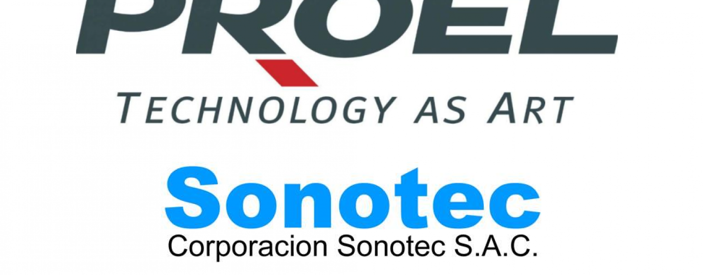 Sonotec SAC es el nuevo distribuidor de Proel en Perú