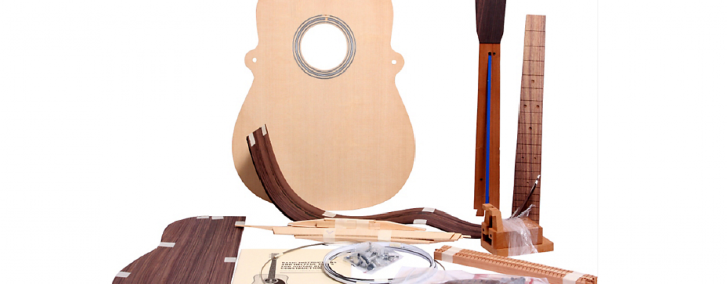 Arme su propia guitarra con los acoustic guitar kits de Martin Guitar