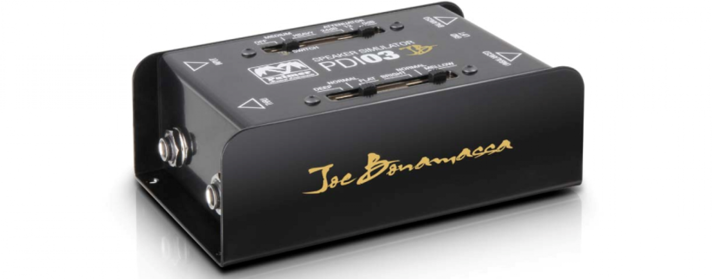 El PDI03JB es el nuevo simulador de altavoz Joe Bonamassa Signature de Palmer