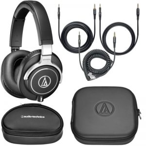 Audio-Technica.ATH-M70x bags and cables