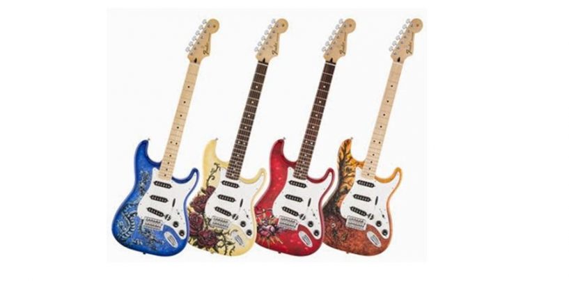 Nuevas guitarras edición especial David Lozeau Art Stratocaster de Fender