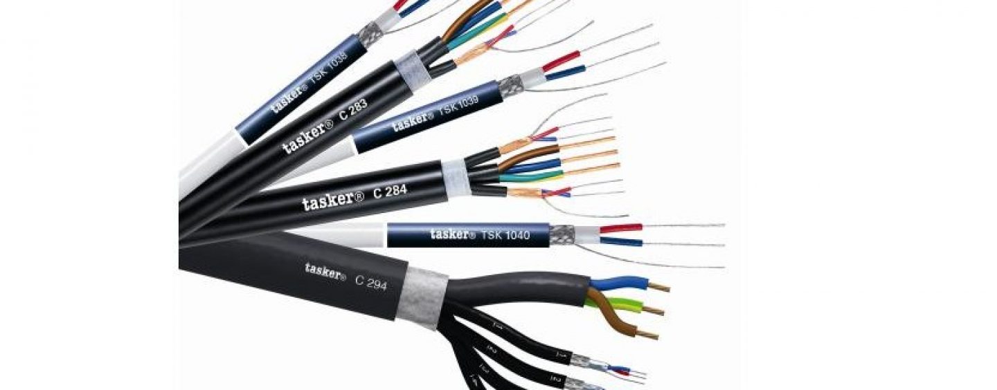 Tasker presenta nuevos cables para protocolo DMX