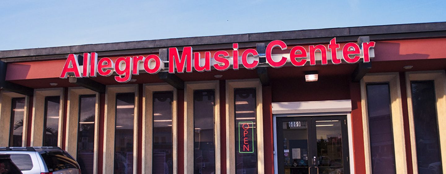 Allegro Music Center con venta desde Miami
