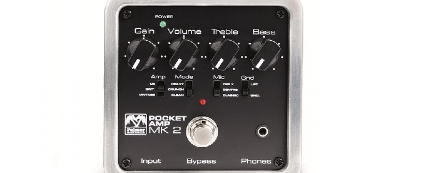 Nuevo amplificador Pocket Amp MK 2 de Palmer