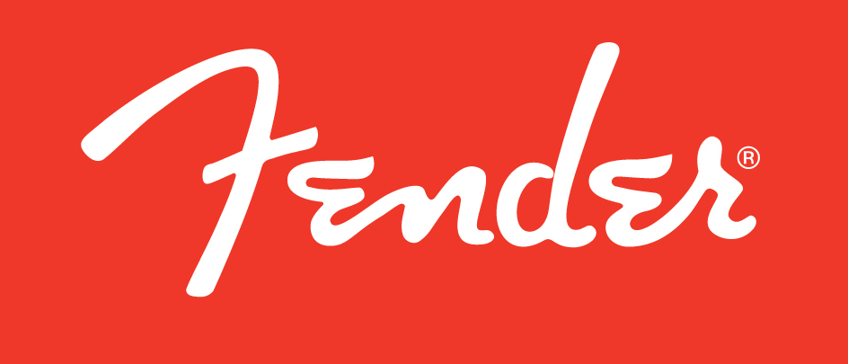 Fender red logo