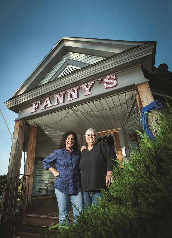 Leigh Maples and Pamela Cole of Fannys