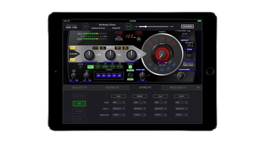 Pioneer DJ.RMX-1000 app