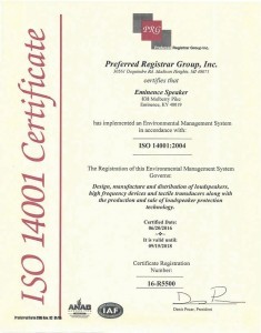 Certificado Eminence