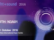 SAE Audio listo para Prolight + Sound 2016 Shanghai