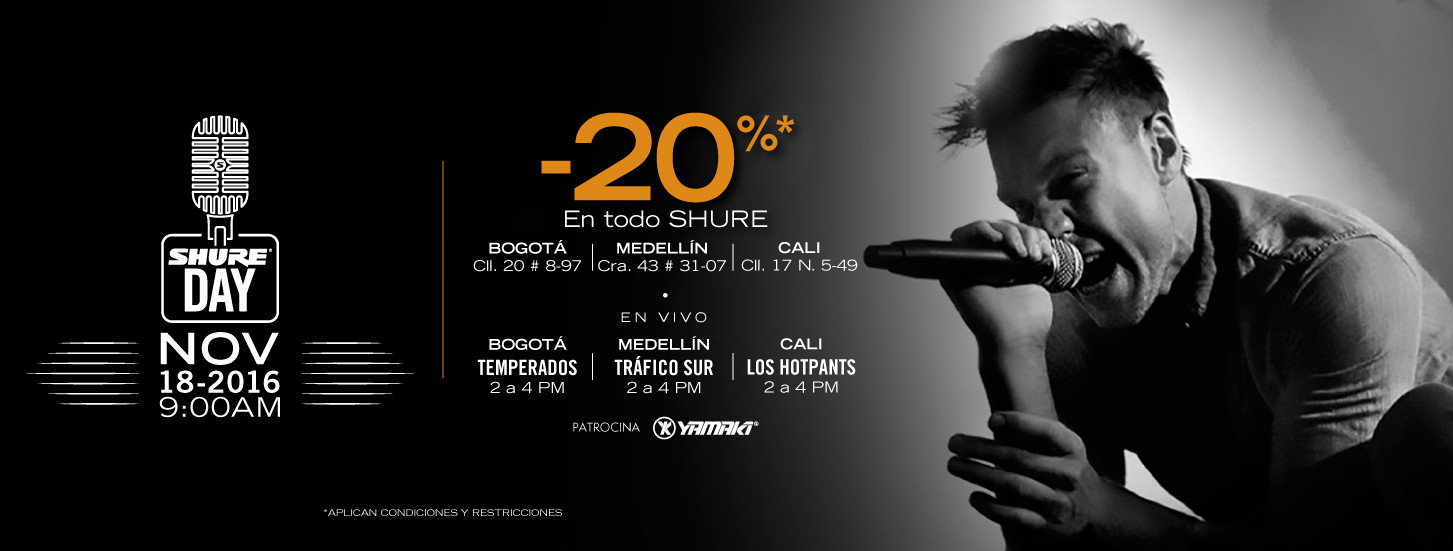 Shure Day Audiocentro