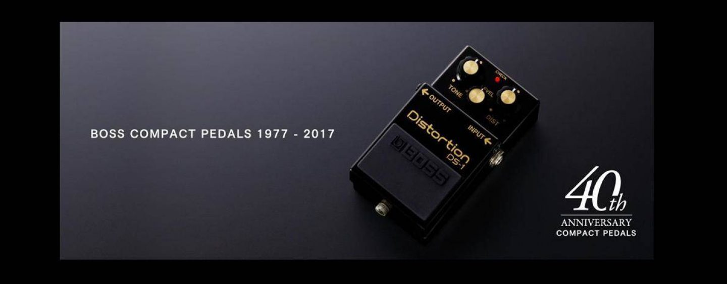 BOSS celebra su 40 aniversario con edición limitada del pedal DS-1-4A