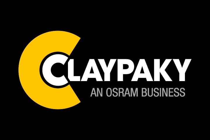 clay paky logo black