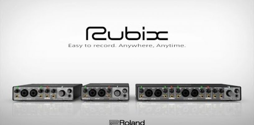 Nueva línea Rubix de interfaces de audio de Roland