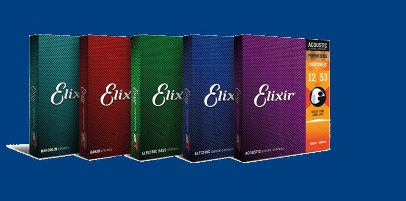 Elixir anunció nuevo empaque para sus cuerdas de guitarra y el nuevo recubrimiento OPTIWEB