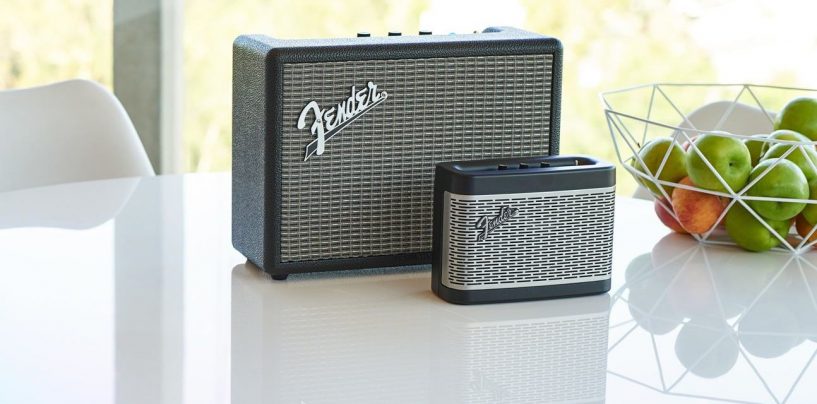 Caja Bluetooth Speaker Series es el último proyecto de Fender para consumidores finales