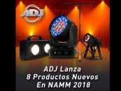 NAMM 2018: ADJ lanza 8 nuevos productos en NAMM
