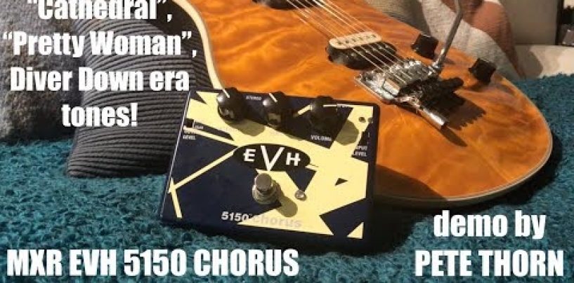 Ya está disponible el pedal EVH 5150 Chorus