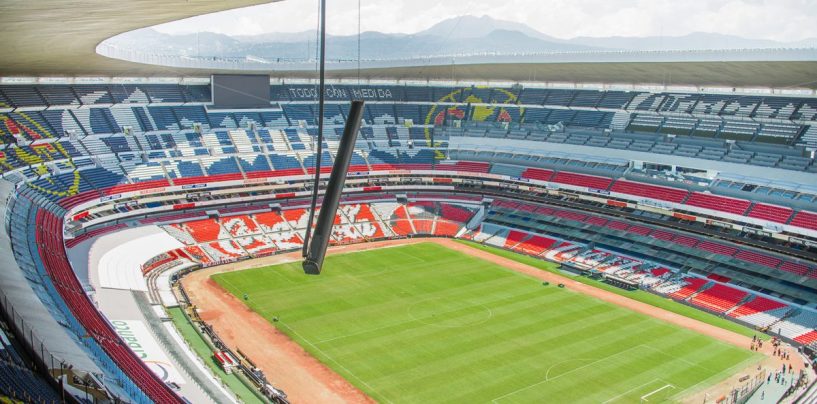 El sistema Meyer Sound Cal está en la acción del Estadio Azteca de Ciudad de México