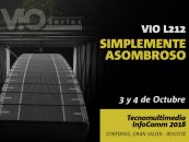 VIO L212 de dBTechnlogies en Tecnomultimedia InfoComm Colombia 2018