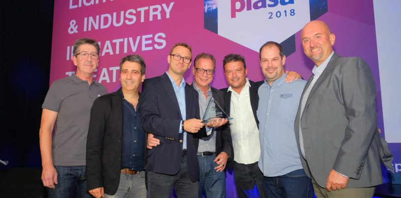 Robert Juliat SpotMe gana el Premio PLASA 2018 a la Innovación