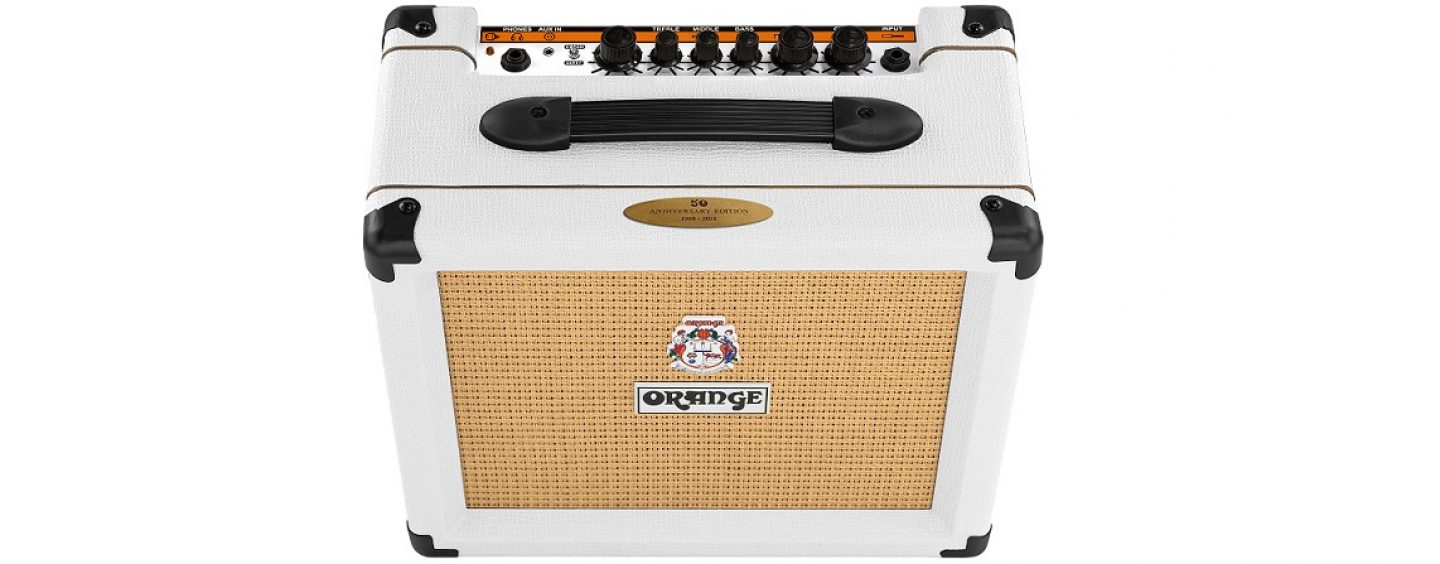 Orange Amplification presenta el amplificador edición limitada White Crush 20