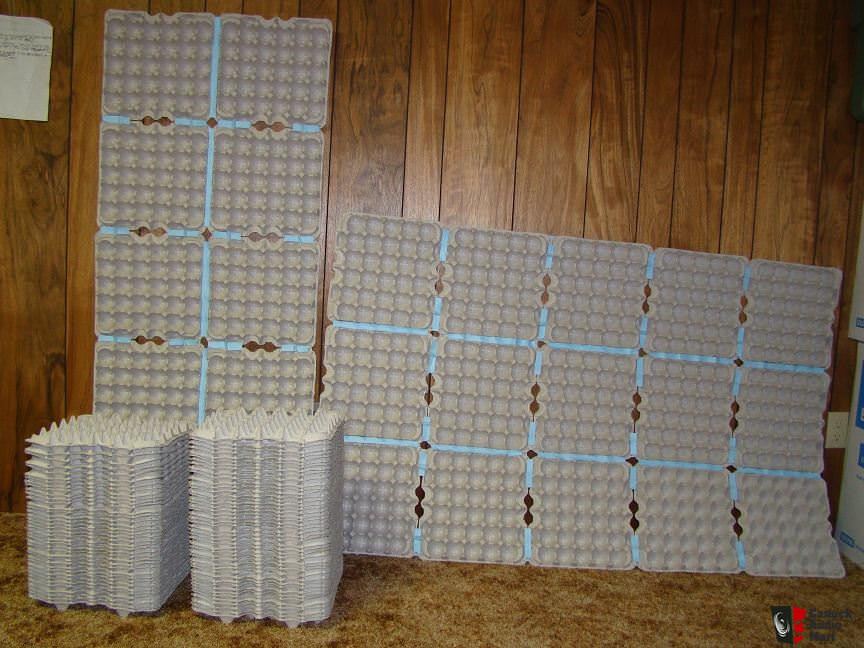 cajas de huevos para estudio