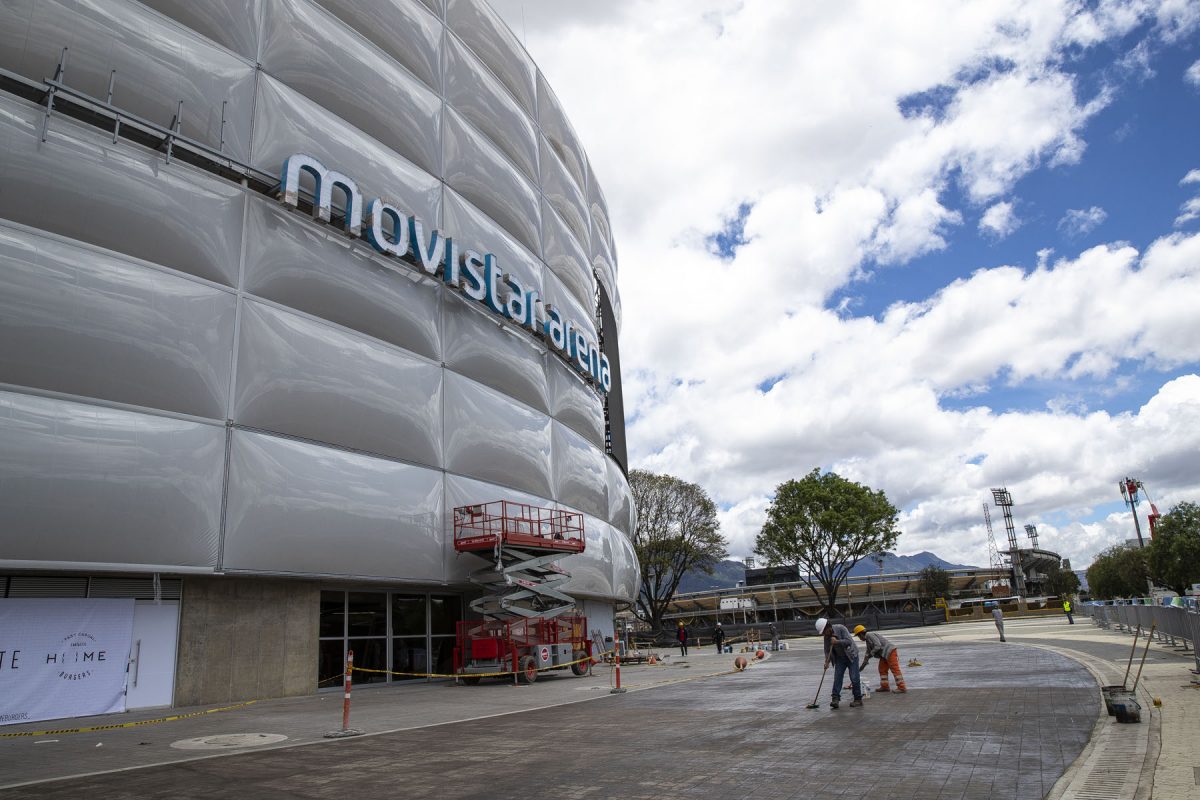 Robe Movistar Arena Bogota mov
