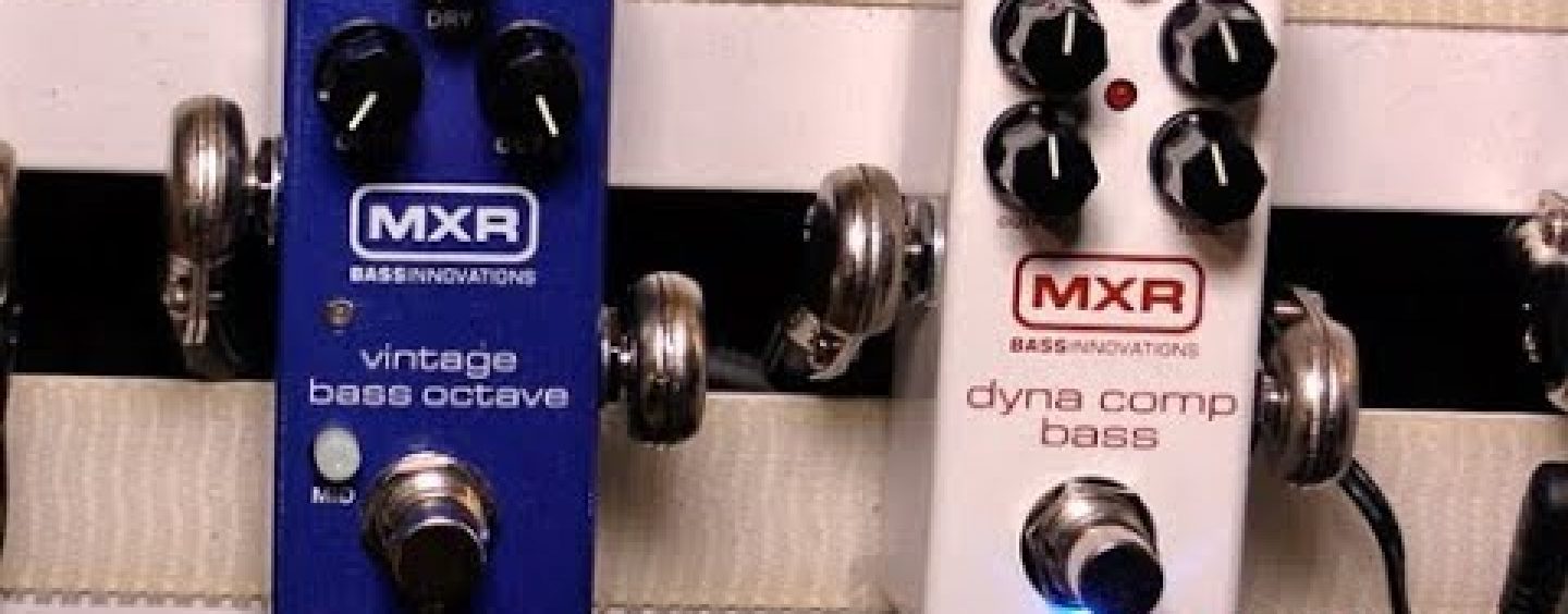 Ya está disponible el compresor MXR Dyna Comp Bass de Jim Dunlop