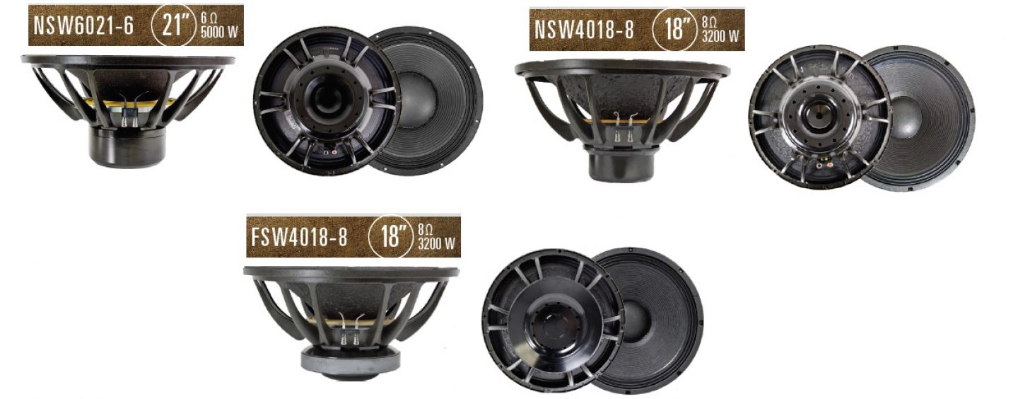 Eminence presenta sus nuevos subwoofers Tour Grade Speaker Musica y