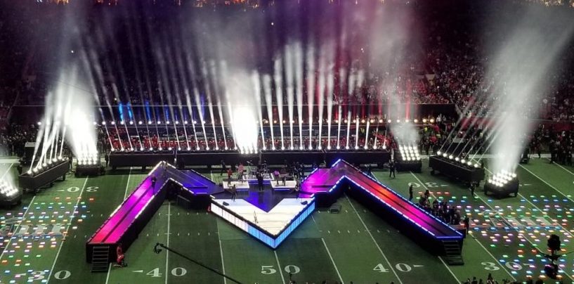 La luminaria Rayzor 760 brilló al ritmo del Halftime Show del Super Bowl LIII