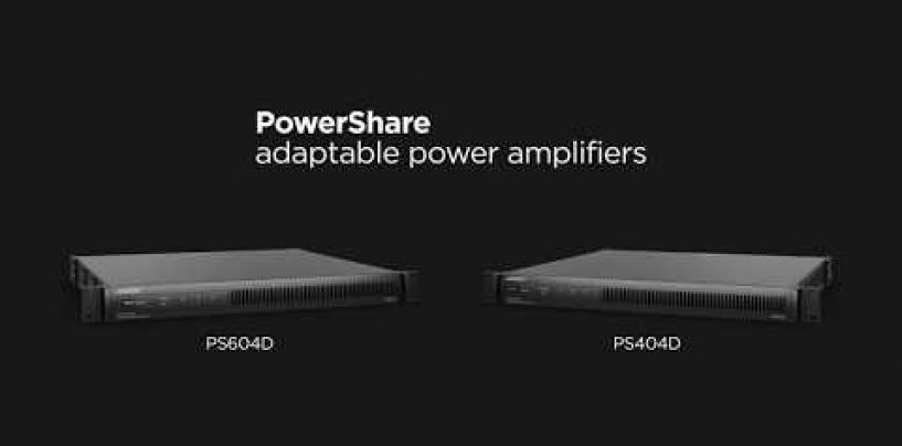 Nuevos amplificadores PowerShare con tecnología Dante de Bose