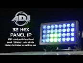 ADJ presentó su nueva luminaria 32 HEX Panel IP