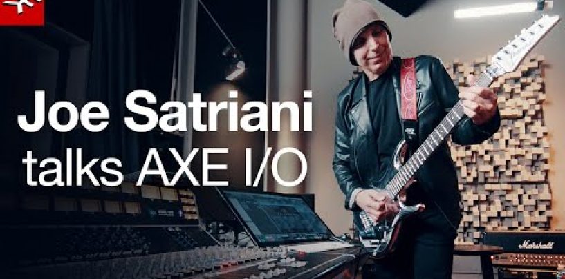 Joe Satriani se une a la familia de IK Multimedia
