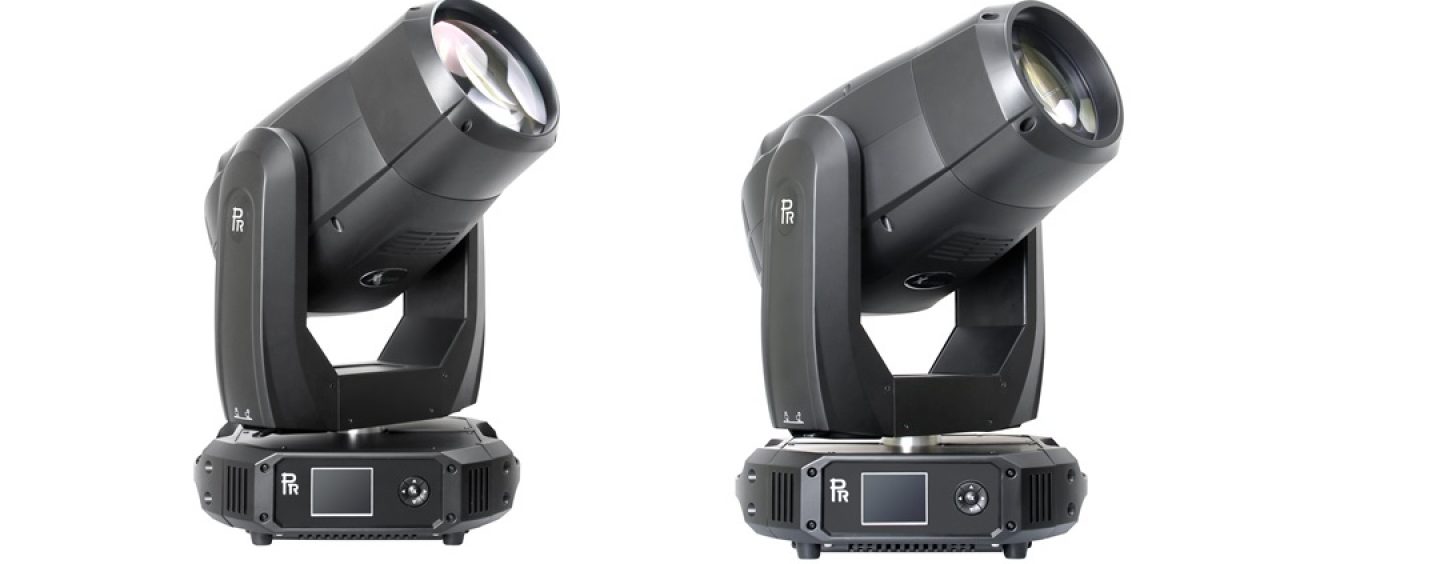 Nuevas luminarias XR 580 BWS y XR 580 Beam de PR Lighting