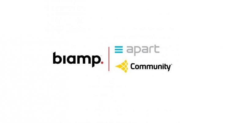 Biamp anuncia la adquisición de Community Loudspeakers y Apart Audio