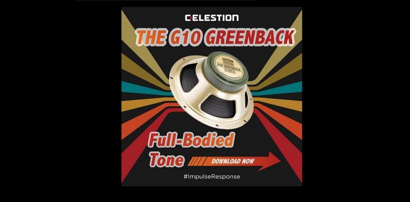 Celestion ofrece el nuevo altavoz G10 Greenback Impulse Responses